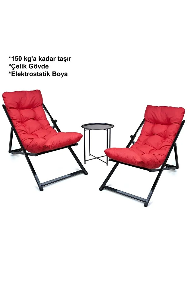 Minderli - Yums Şezlong Seti 